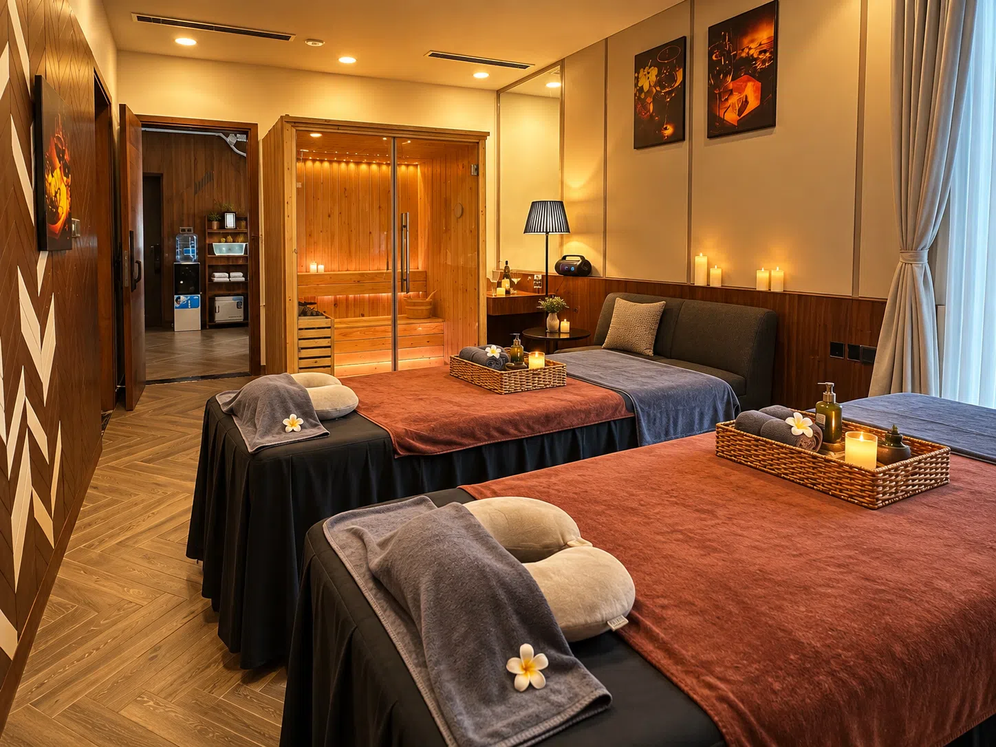 Private room at SĀKURĀ RETREAT